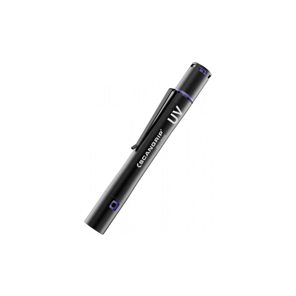 Aeroglue UV curing light Scangrip pen